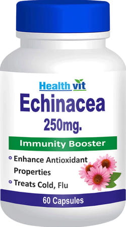 Healthvit Echinacea Extract 60 Capsules 250mg
