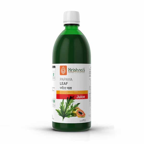 Krishna's Papaya Leaf Juice - 500 Ml