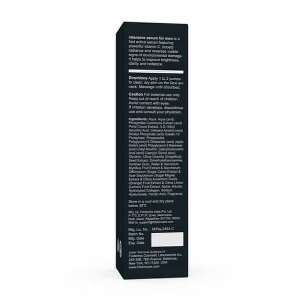Fcl Intensive Serum For Men Protects Illuminates & Regenerates Can Improve A Dull Uneven Skin.