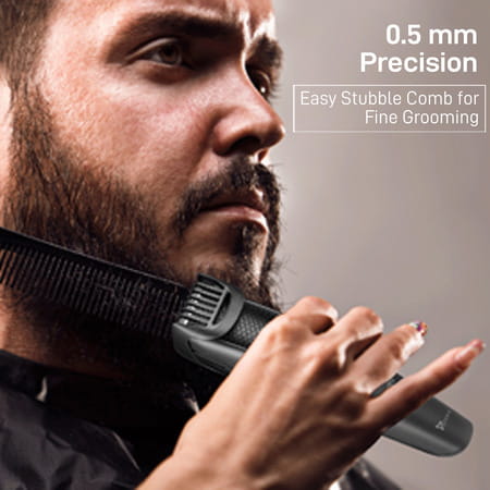 Syska Ht200 Pro Runtime: 45 Min Trimmer For Men (Black)