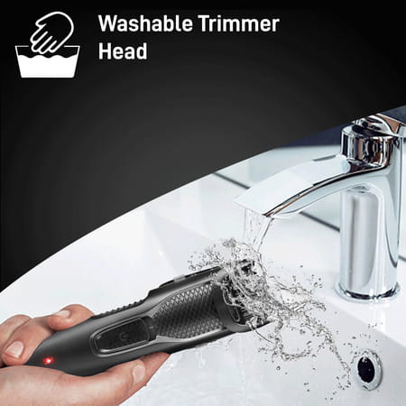 Syska Ht200 Pro Runtime: 45 Min Trimmer For Men (Black)