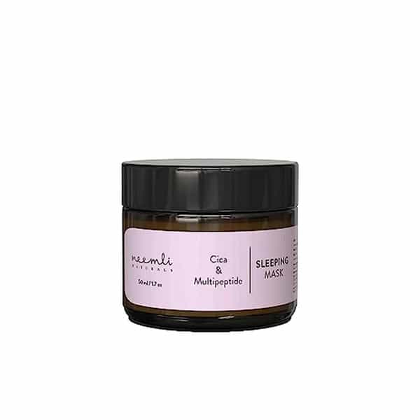 Neemli Naturals Cica & Multipeptide Sleeping Mask For Smooth Even And Ageless Looking Skin - 50G