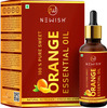 Newish Orange Essential Oil For Face Skin Aroma Diffuser Cold Pressed 30Ml