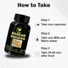 Fij Ayurveda Korean Ginseng Root Extract Dietary Supplement - 60 Capsules