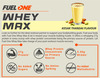 Fuelone Whey Max (Kesar Thandai | 1Kg) 27G Protein | Whey Protein Concentrate