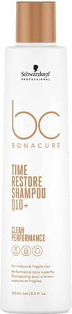 Schwarzkopf Professional Bonacure Time Restore Shampoo With Q10+ | For Mature Hair 250ml