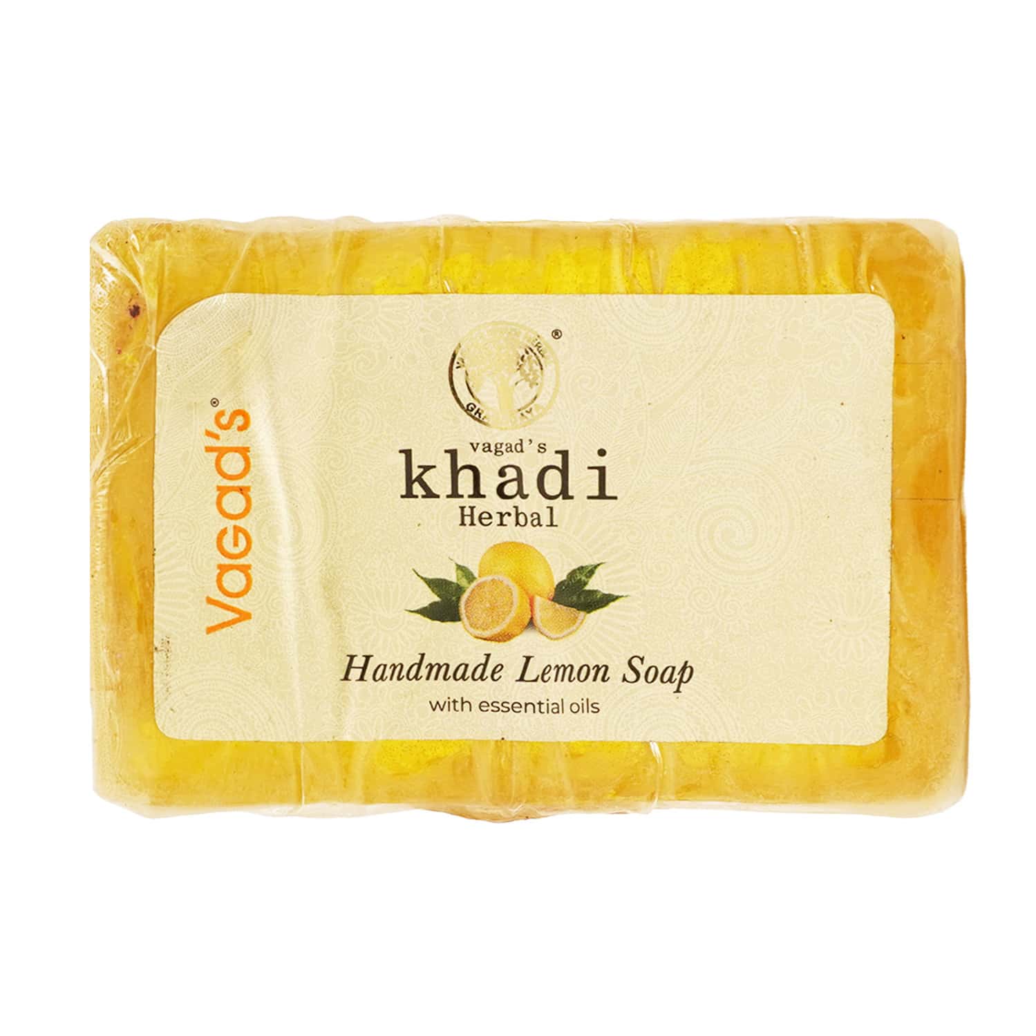 Vagad's Khadi Herbal Lemon Soap 125 G