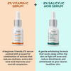 Cgg Cosmetics Am / Pm Anti Pigmentation Combo - 2% Vitamin C & 2% Salicylic Acid Face Serum