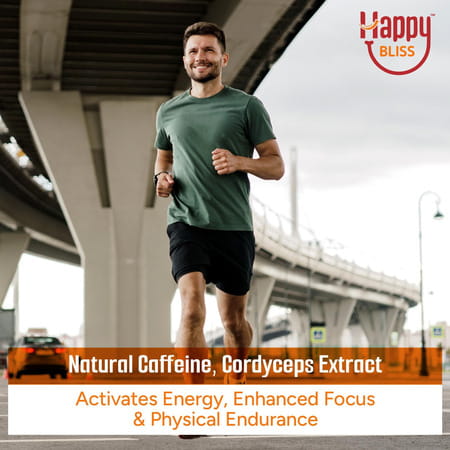 Bliss Welness Happy Bliss Happiness Anxiety & Stress Relief Supplement 30 Servings 90 Gm