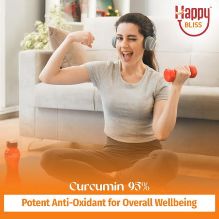 Bliss Welness Happy Bliss Happiness Anxiety & Stress Relief Supplement 30 Servings 90 Gm