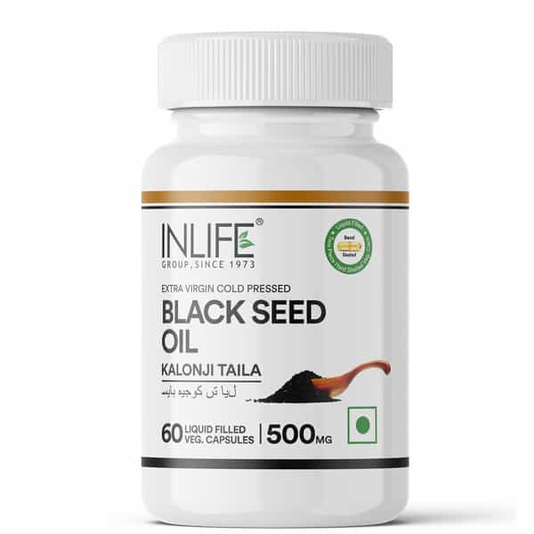 Inlife Black Seed Oil 500Mg Capsule 60