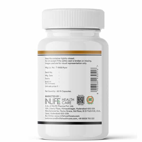 Inlife Black Seed Oil 500Mg Capsule 60