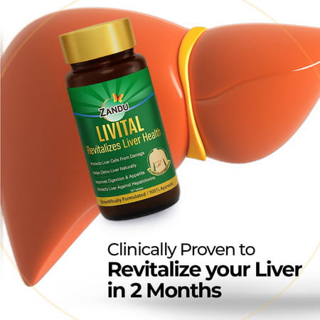 Zandu Livital | For Liver Detox & Health Support In 2 Months | 90 Tablets