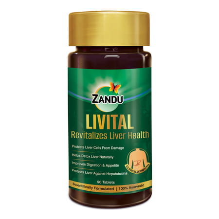 Zandu Livital Revitalizes Liver Health Tablets 90 No'S