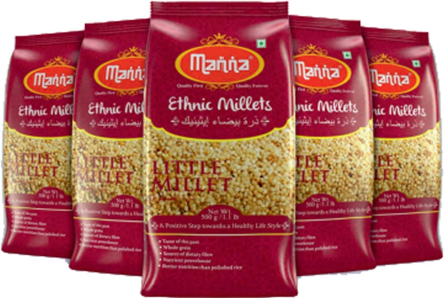 Buy MANNA LITTLE MILLET 500G POUCHNUTRITION FOODLOW GLYCEMIC INDEX GLUTEN FREE Online & Get