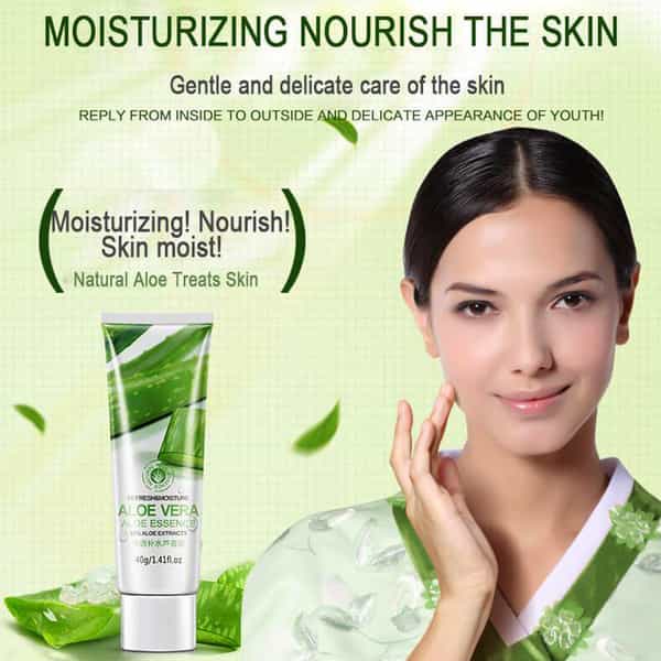 Bioaqua Aloe Vera - 92% Aloe Essence Gel - 40 Gm