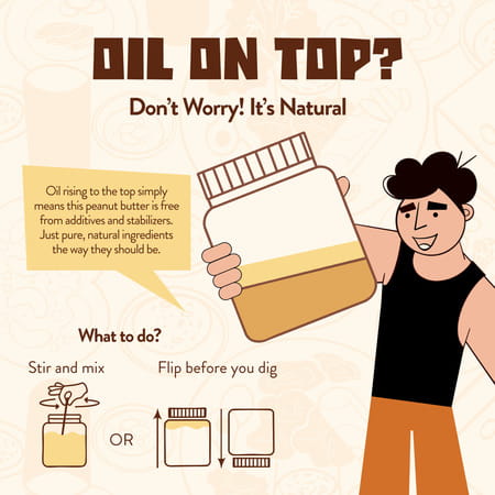 Nutrabay Foods All-Natural Peanut Butter (Crunchy) - Unsweetened 400g