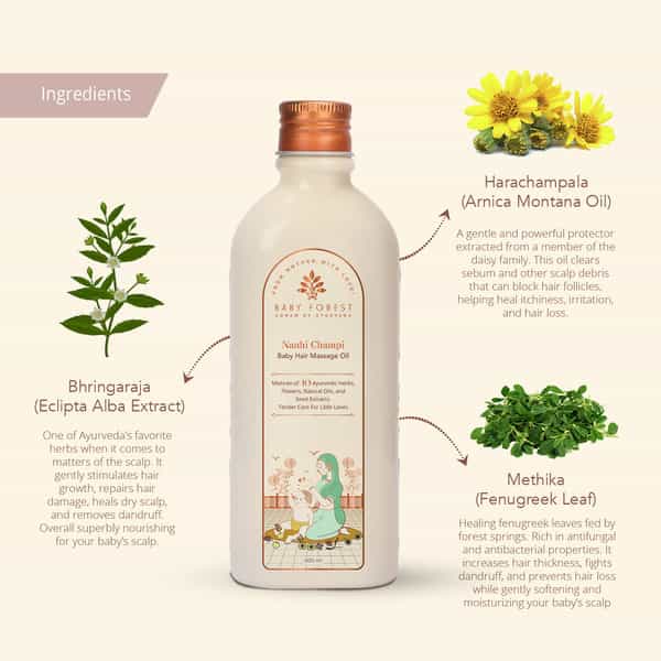 Baby Forest Nanhi Champi Baby Hair Oil (200Ml)