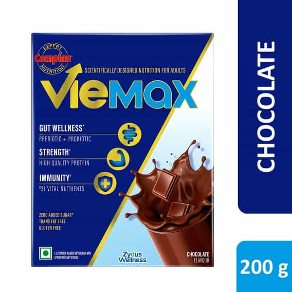 Complan Viemax | Chocolate | Refill | 200 Gm