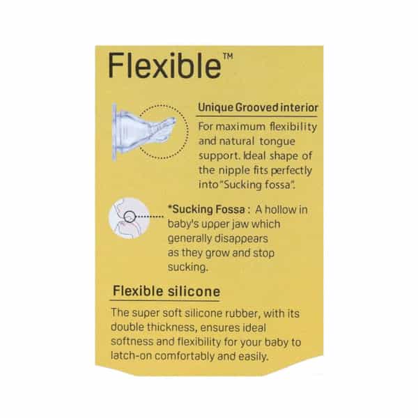 Pigeon Flexible With Square Base Pp Bottle 200 Ml