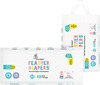R For Rabbit Feather Diaper Pants Size Medium For Baby Of 7-12 Kgs (Combo Offer Pack Of 96)