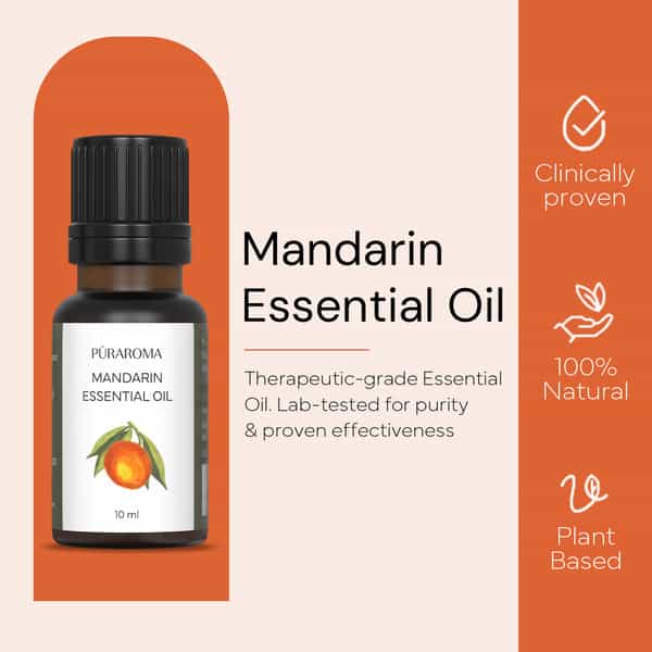 Puraroma Mandarin Essential Oil - 10 Ml