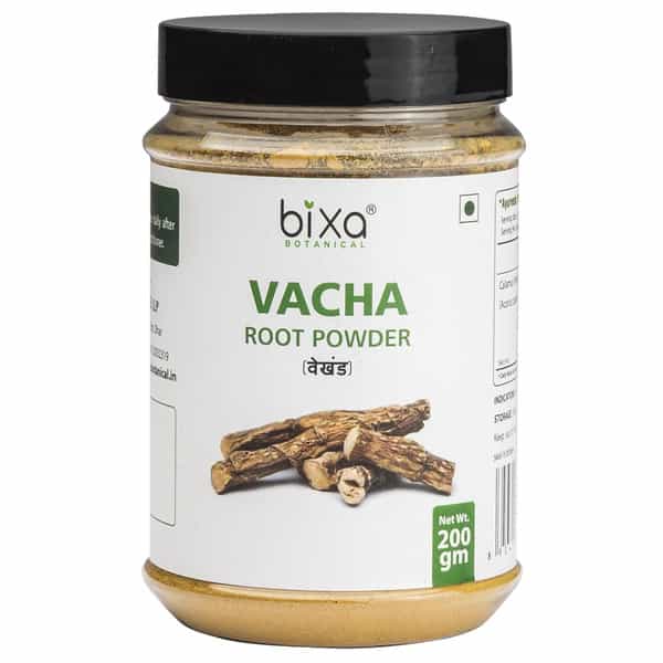 Bixa Botanical Vacha Root Powder/Sweet Flag Root/Calamus Root | Supports Skin & Hair 200 G