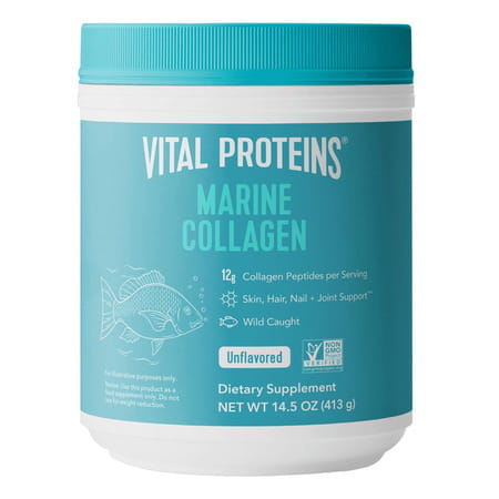 Vital Proteins Marine Collagen Powder | Hydrolyzed | 12G Per Serving | Skin Hair Nails Joints | 413G