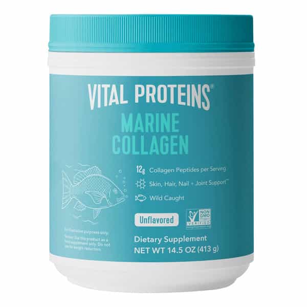 Vital Proteins Marine Collagen Powder | Hydrolyzed | 12G Per Serving | Skin Hair Nails Joints | 413G
