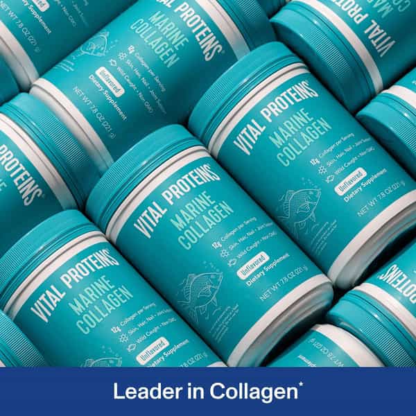 Vital Proteins Marine Collagen Powder | Hydrolyzed | 12G Per Serving | Skin Hair Nails Joints | 413G