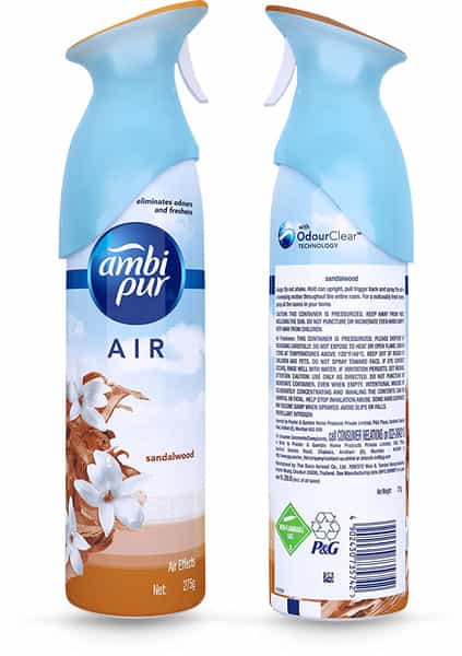 Ambi Pur Air Effects Air Freshener (Sandalwood) -275G