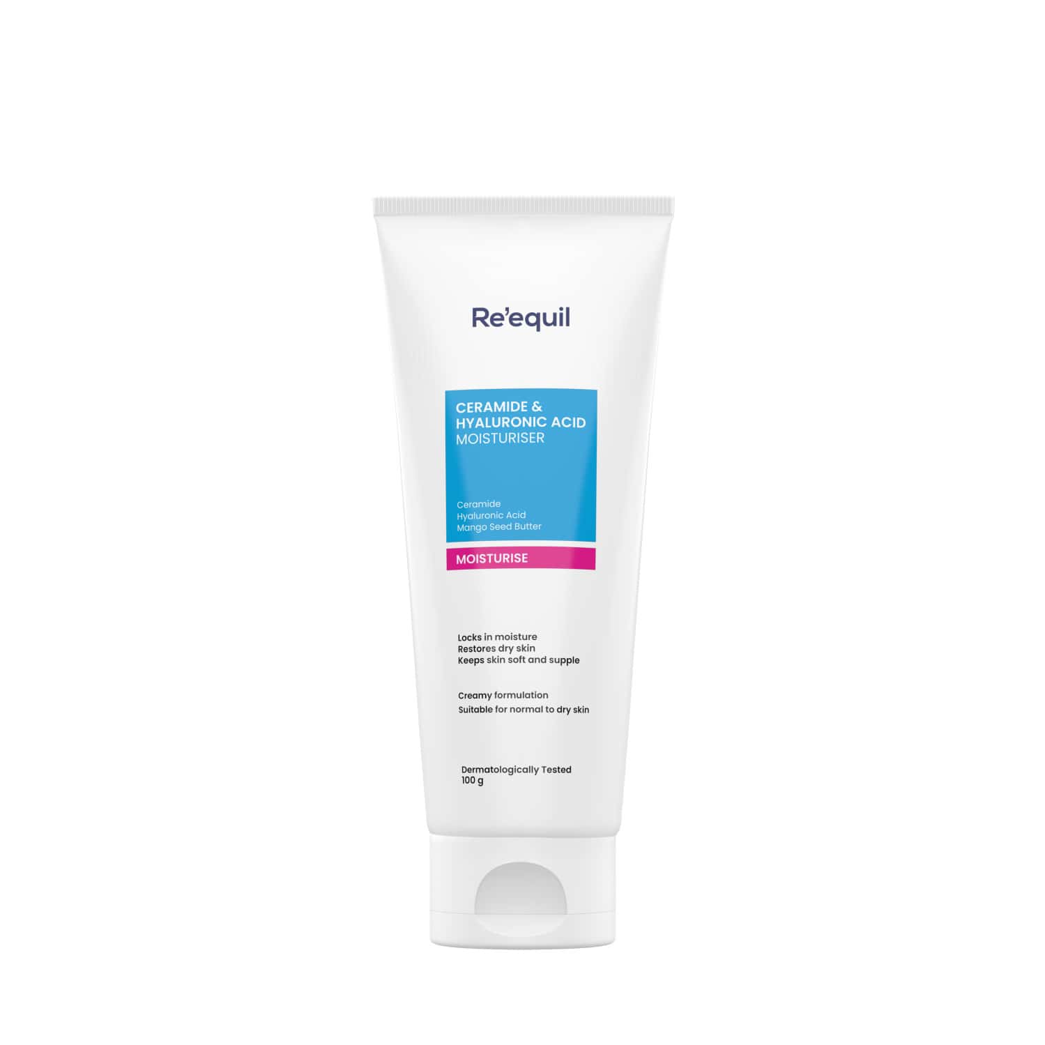 Re'equil Ceramide & Hyaluronic Acid Moisturiser 100g