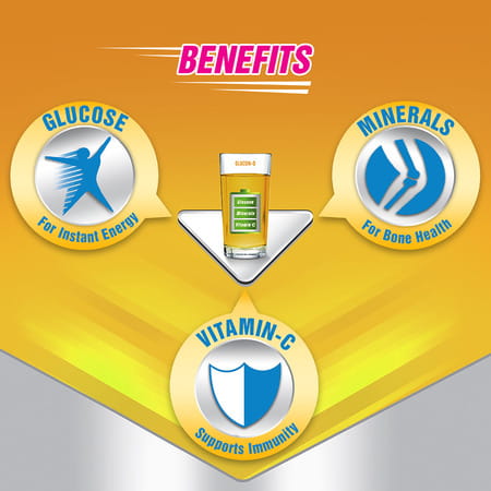 Glucon-D Mango Blast Glucose Powder With 75g+50g Refill