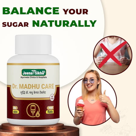 Jeena Sikho Dr. Madhu Care | Ds | For Diabetes | Tablets For Sugar | 60 Tablets