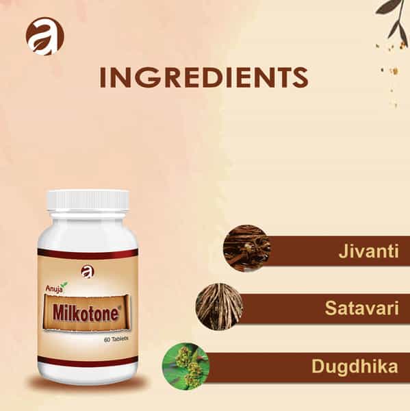 Anuja Milkotone Tablets - 90 Tab (Pack Of 3)