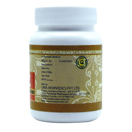Uma Ayurveda Lahshunadi Vati Ayurvedic Tablets 80 Tab