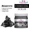 Pink Root Charcoal Scrub Exfoliating-Deep Cleansing 500Ml