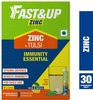 Fast&Up Zinc With Tulsi Extract For Daily Immunity & Well Being 30 Effervescent Tablets