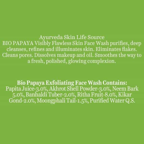 Biotique Bio Papaya Visiable Ageless Scrub Face Wash For All Skin Types 150 Ml