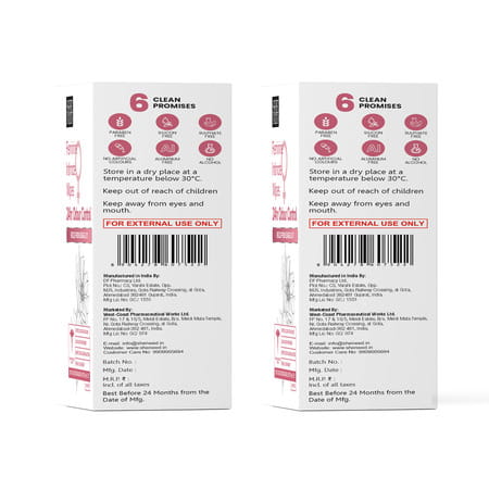 Sheneed Feminine Intimate 24hr Odour Control Wipes 10n (Pack Of 2)