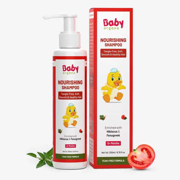Babyorgano Ayurvedic Baby Shampoo - 200Ml