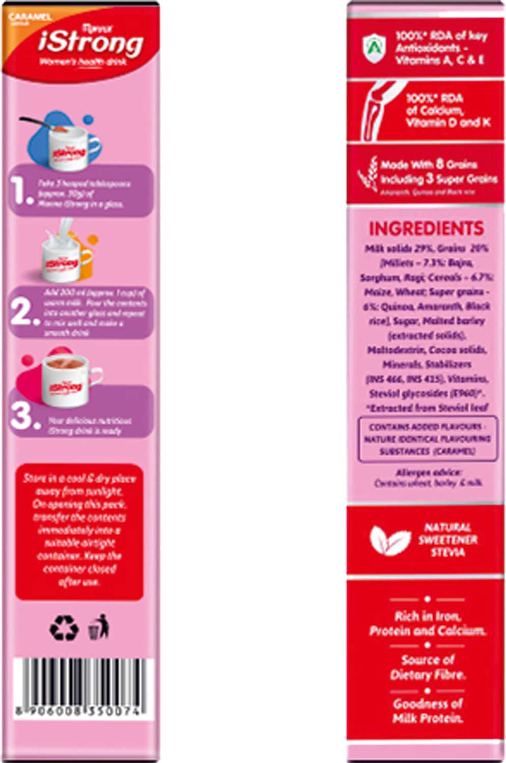 Buy MANNA ISTRONG CARAMEL 200G BOX WOMEN'S HEALTH DRINK WITH CARAMEL