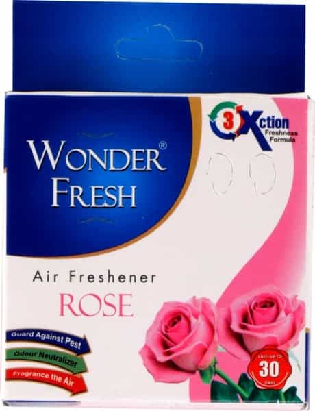 Wonder Fresh Air Freshener Rose 100Gm