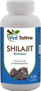 Ved Tattva Shilajit 120 Capsules (single Pack)