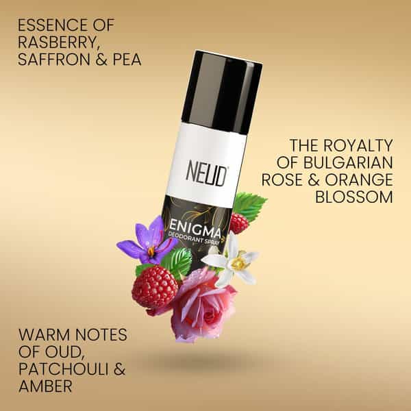 Neud Perfumed Body Sprays For Men Pack Of 3 (50 Ml Each)