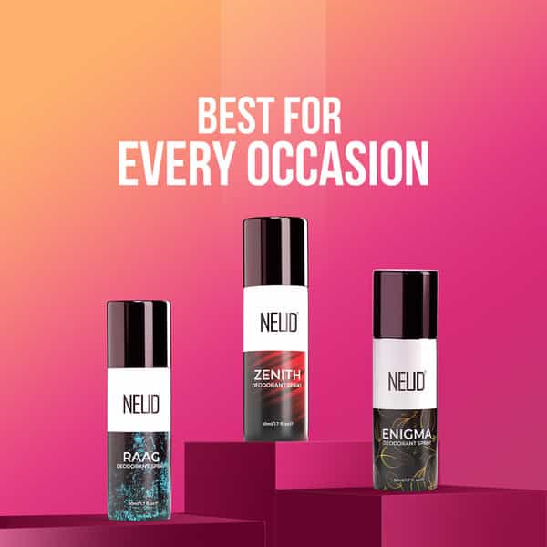 Neud Perfumed Body Sprays For Men Pack Of 3 (50 Ml Each)