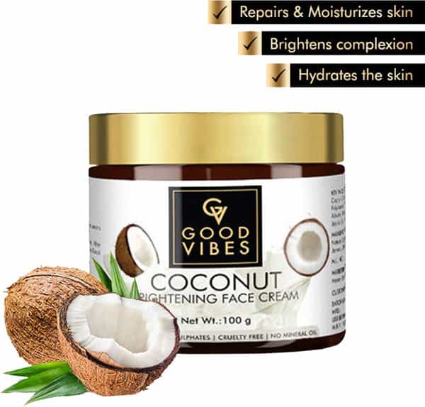 Good Vibes Brightening Face Cream Coconut - 100 G