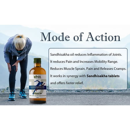 Uma Ayurveda Sandhisakha Oil Ayurvedic Oil 50 Ml