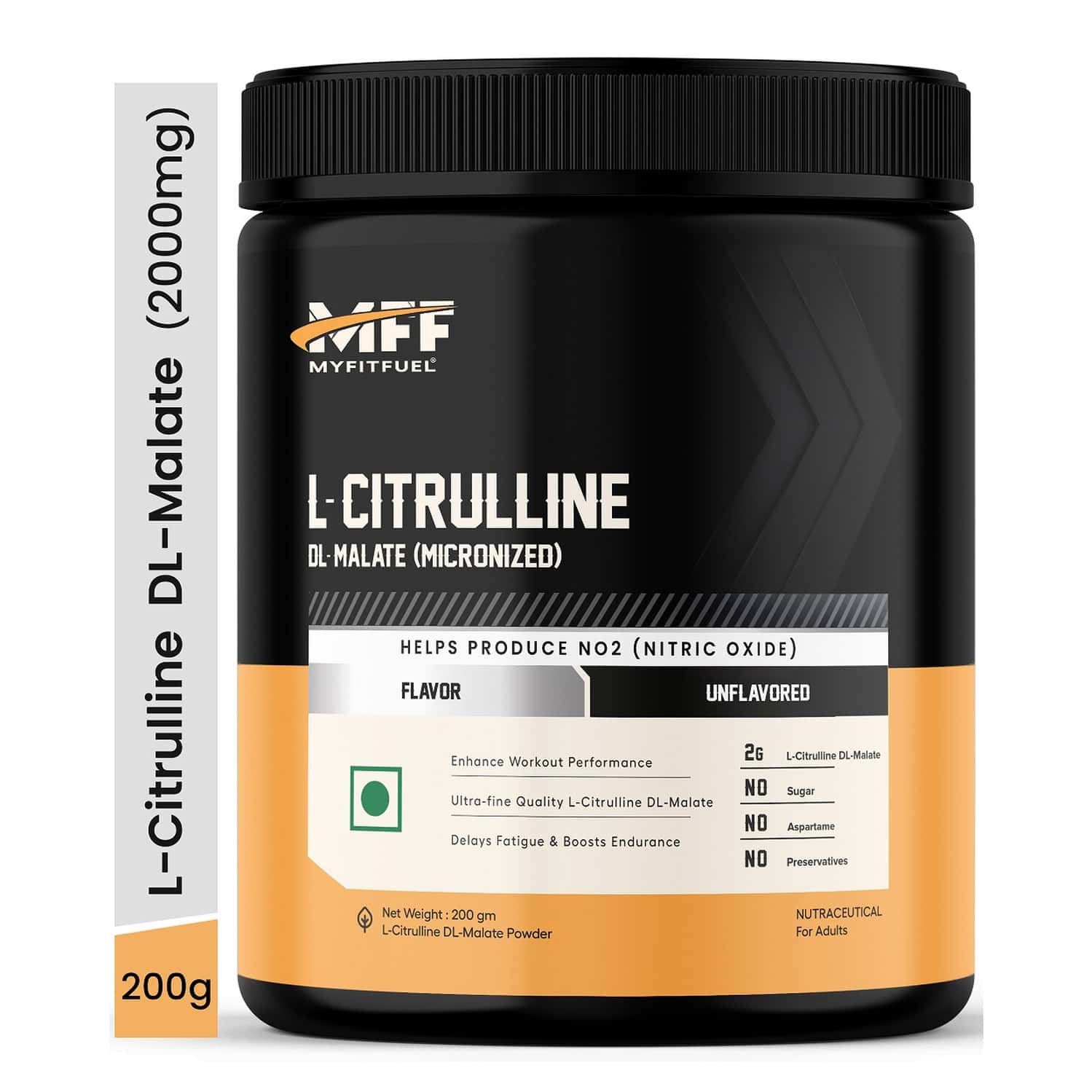 Myfitfuel Citrulline Malate (200 Gm) Unflavoured| Amino Acid