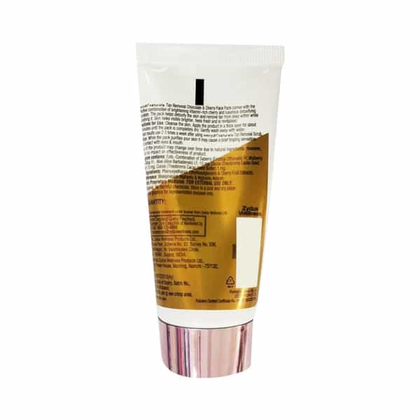 Everyuth Naturals Tan Removal Chocolate And Cherry Face Pack Tube Of 50Gm